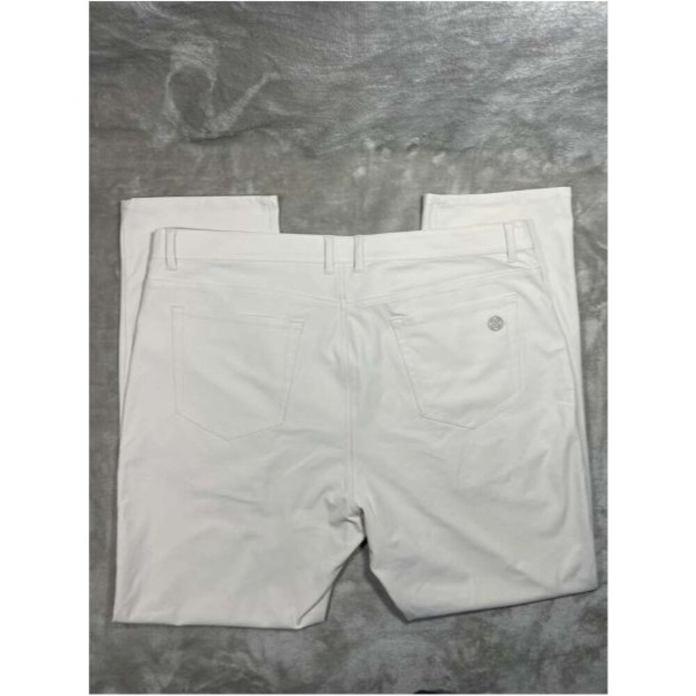 G/Fore Golf Pants Men's Size 38/30 Cream Outdoor Performance Stretch